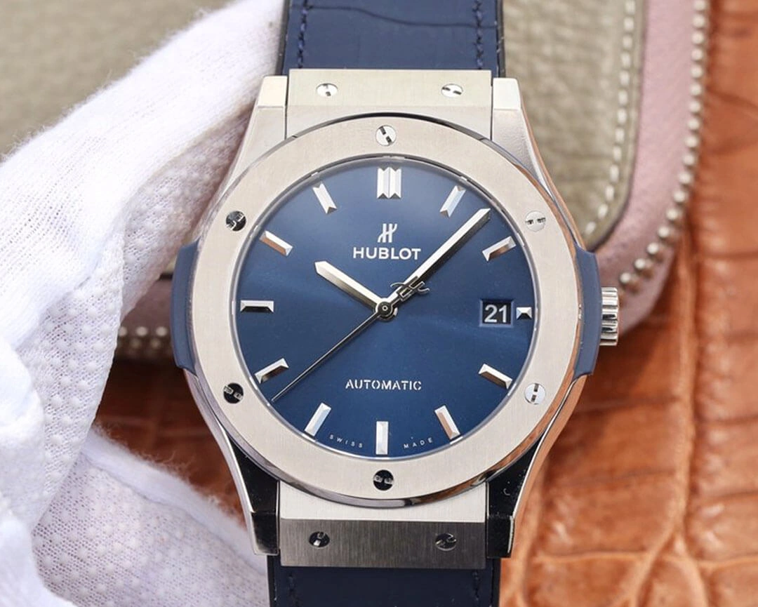 Hublot Classic Fusion 511.NX.7170.LR WWF Factory 1:1 Best Edition Replica Watch Blue Strap
